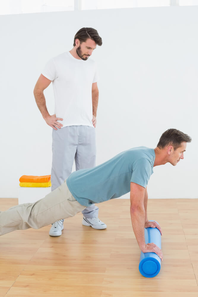Two physical therapy methods used for back pain treatment