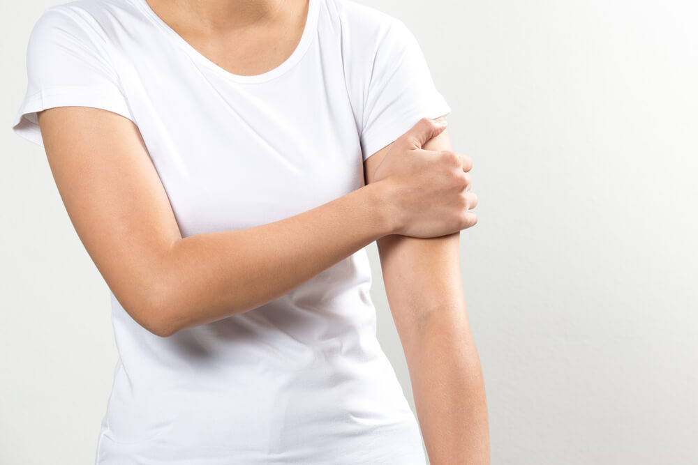 What happens if you don’t do physical therapy after knee surgery? Four potential risks shutterstock 760756834 pain from shoulder to elbow