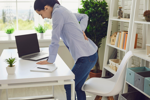 lower back and buttock pain
