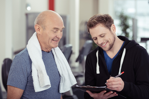 What should you expect from your first session with your personal fitness trainer? shutterstock 244732870 personal fitness trainer