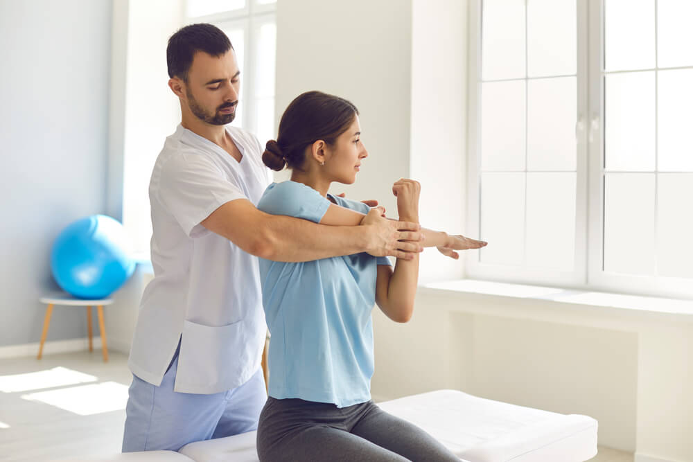 PT for a shoulder impingement can involve these 3 things shutterstock 1817717264 pt for shoulder impingement