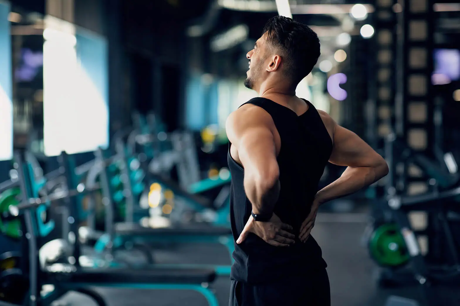 What causes lower back pain in females specifically?